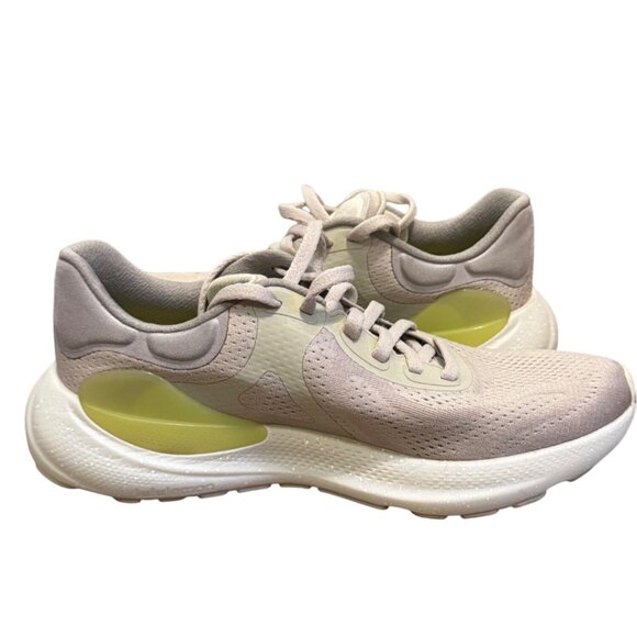 Lululemon Blissfeel Womens Running Shoes 8.5 Bone White Yellow Lightweight Breat - Picture 6 of 12